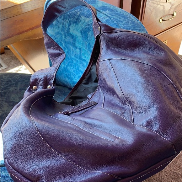 Purple shoulder bag - Picture 5 of 5